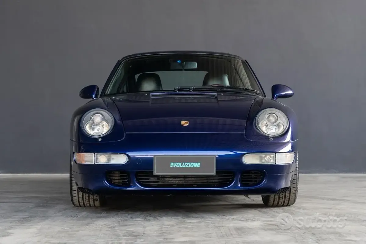 Usata Porsche 993 Turbo 408 CV (300 kW) 1995 Blu Coupé