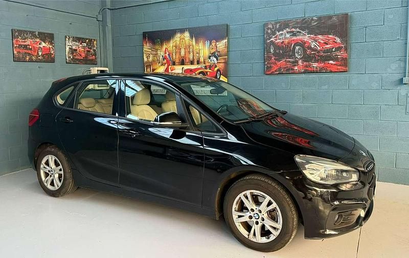 Usata BMW 218 Active Tourer 150 CV (110 kW) 2016 Nero Monovolume