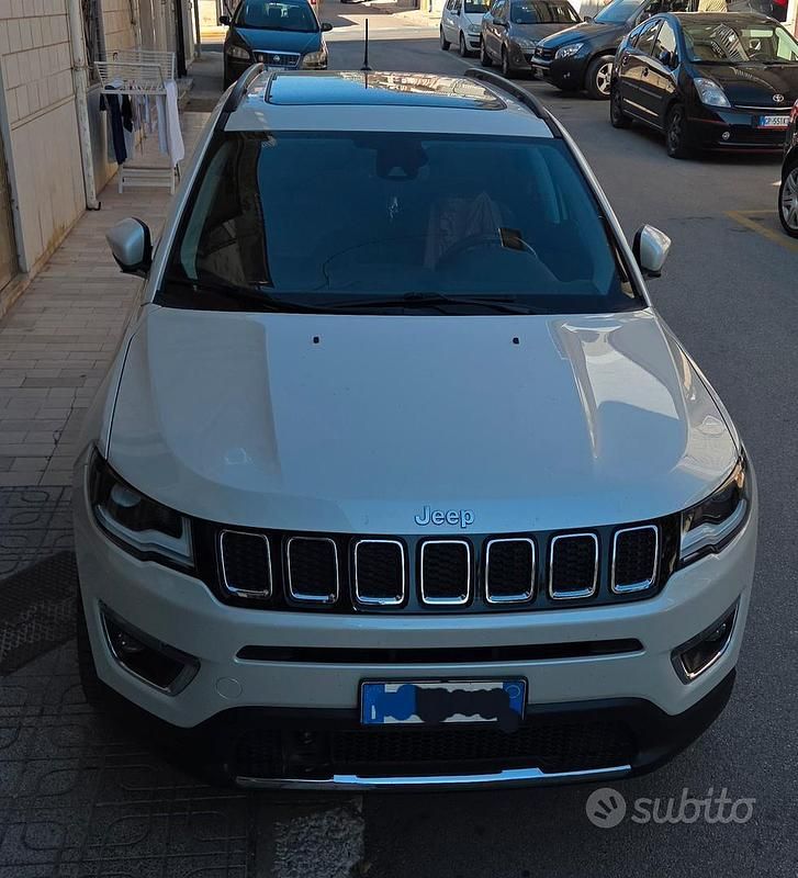 Usata Jeep Compass Limited 120 CV (88 kW) 2017 Bianco SUV