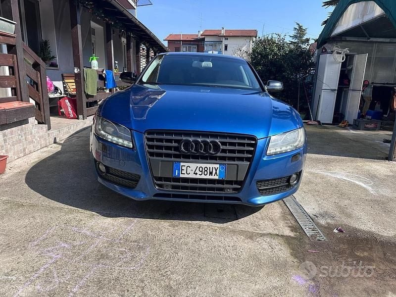 Usata Audi A5 190 CV (139 kW) 2010 Blu Coupé