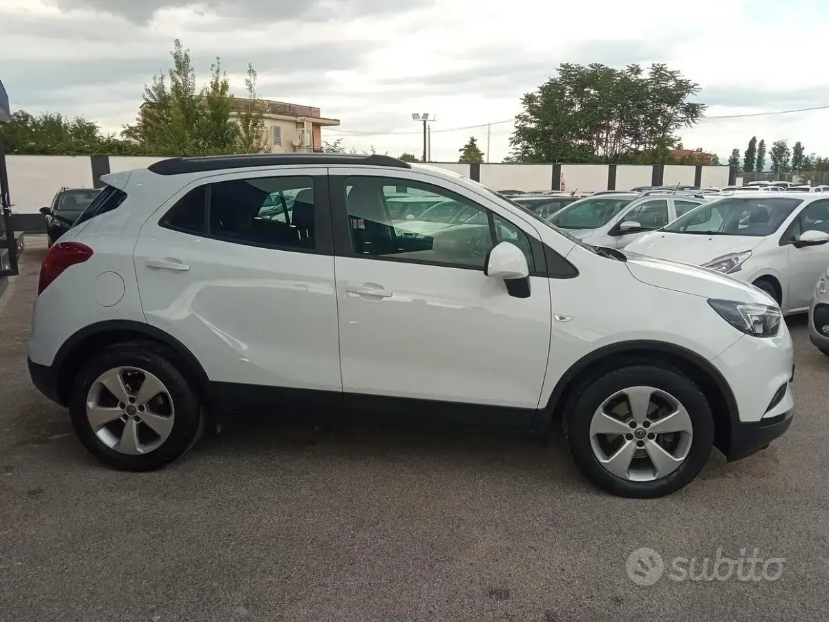 Usata Opel Mokka X 110 CV (80 kW) 2018 Bianco SUV