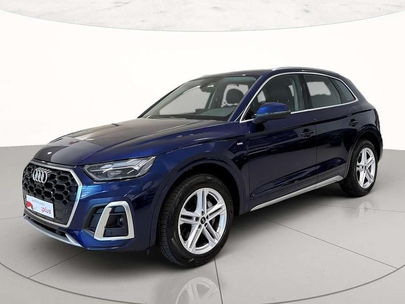 Blu navarra metallizzato Usata 2021 Audi Q5 S-Line SUV | 34.900 € (Super prezzo) - Immagine 1/4
