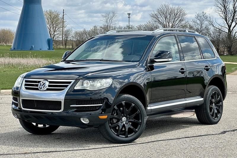 Usata VW Touareg 240 CV (176 kW) 2008 Nero SUV