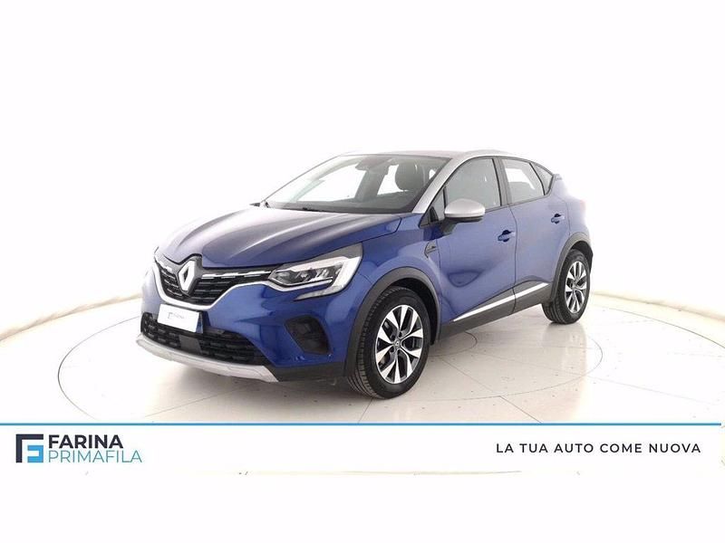 Blu tetto grigio chiaro Usata 2020 Renault Captur Intens SUV | 15.400 € (Buon prezzo) - Immagine 1/4