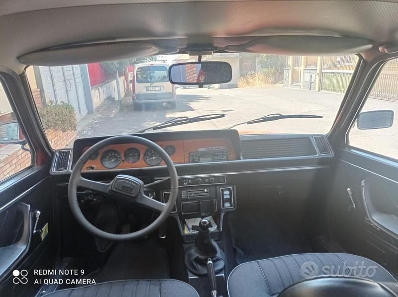 Usata Fiat 132 1970 Rosso Berlina
