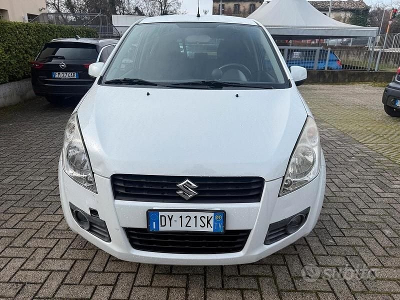 Usata Suzuki Splash GLS 65 CV (47 kW) 2009 Bianco Utilitaria