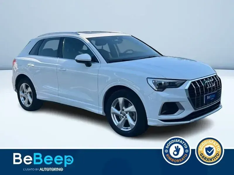 Usata Audi Q3 Advanced 190 CV (139 kW) 2019 Bianco pastello SUV