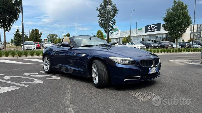 Usata BMW Z4 184 CV (135 kW) 2012 Blu Cabrio
