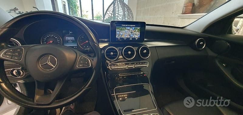 Usata Mercedes C220 170 CV (125 kW) 2015 Grigio Station wagon