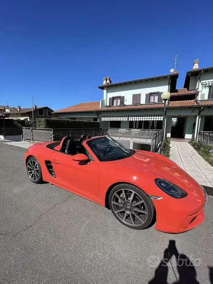 Usata Porsche 718 300 CV (220 kW) 2017 Arancione Cabrio