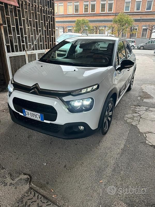 Usata Citroën C3 110 CV (80 kW) 2024 Bianco Utilitaria