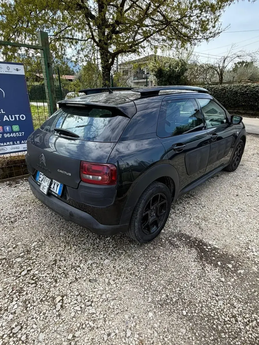 Usata Citroën C4 Cactus PureTech 82 CV (60 kW) 2015 Nero Utilitaria