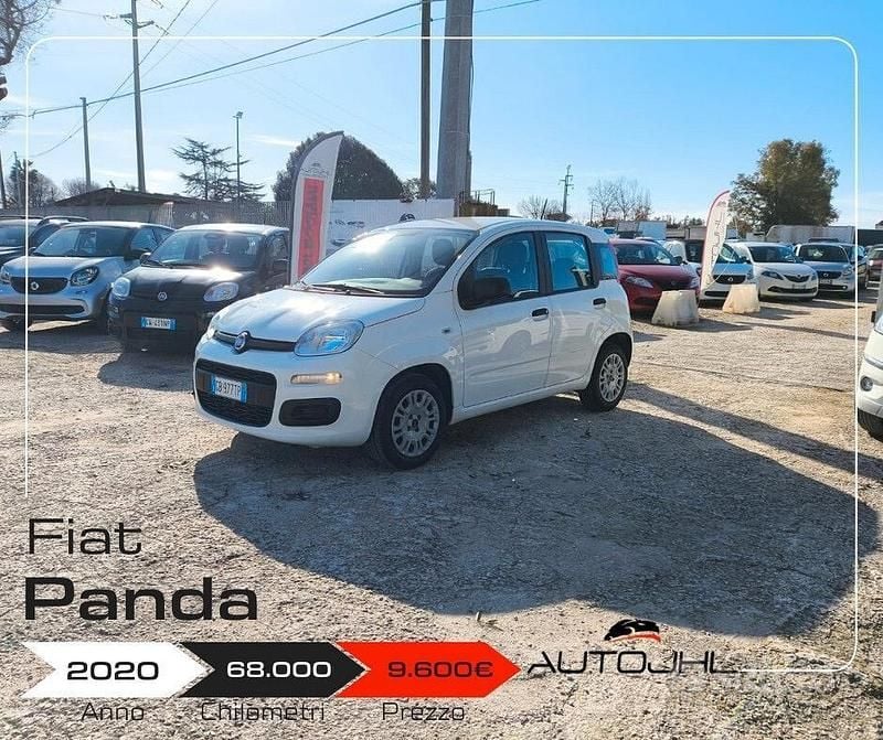 Usata Fiat Panda Easy 69 CV (50 kW) 2020 Bianco Utilitaria