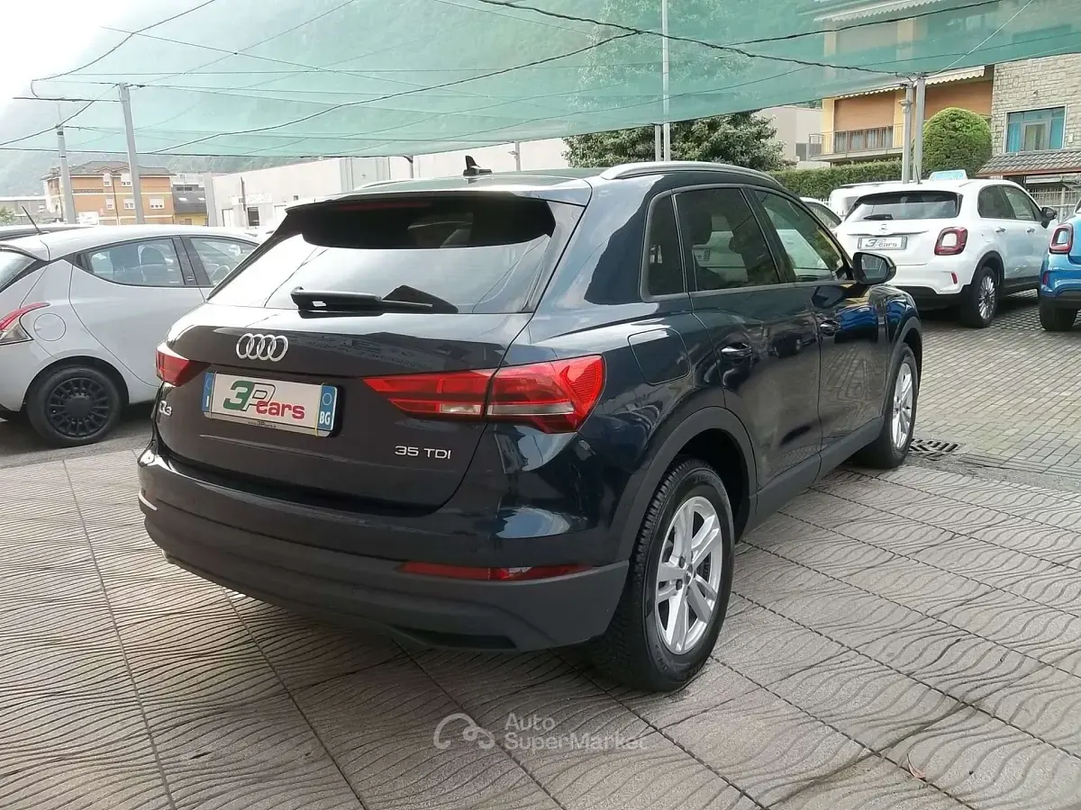Usata Audi Q3 Advanced 150 CV (110 kW) 2019 Blu/azzurro SUV