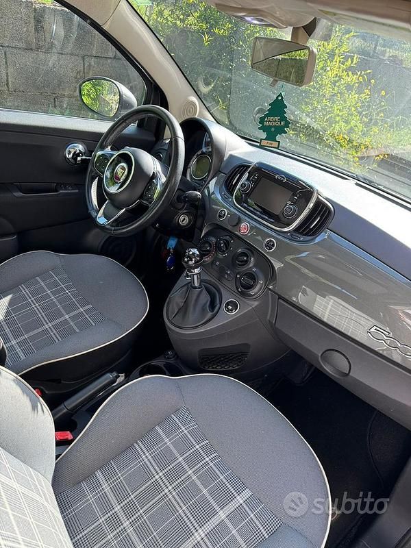 Usata Fiat 500 Lounge 69 CV (50 kW) 2017 Grigio Utilitaria