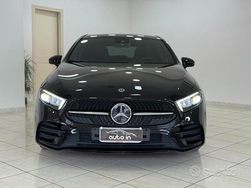 Usata Mercedes A180 Premium 115 CV (84 kW) 2021 Nero Berlina