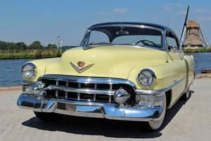 Usata Cadillac Coupé DeVille 213 CV (156 kW) 1953 Giallo Coupé