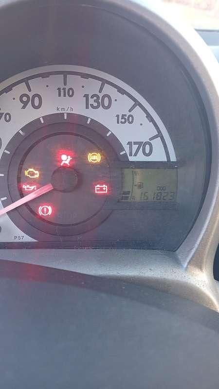 Usata Citroën C1 68 CV (50 kW) 2008 Rosso Utilitaria