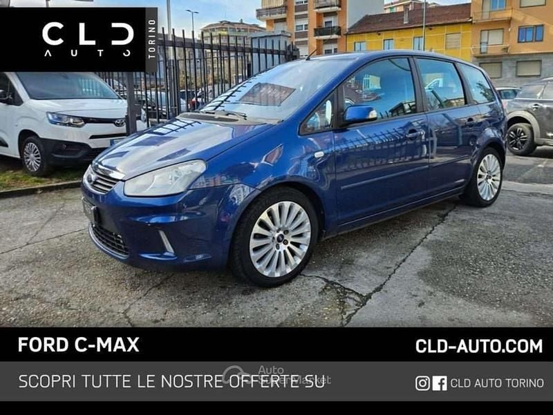 Blu Usata 2008 Ford C-MAX Titanium Monovolume | 2999 € (Buon prezzo) - Immagine 1/4
