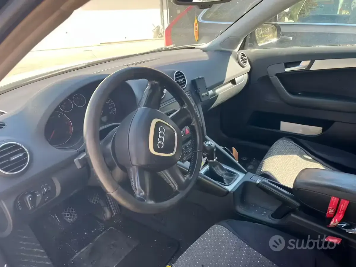Usata Audi A3 140 CV (102 kW) 2006 Nero Utilitaria