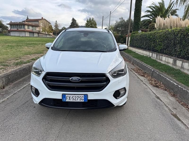Usata Ford Kuga ST-Line 120 CV (88 kW) 2019 Bianco SUV