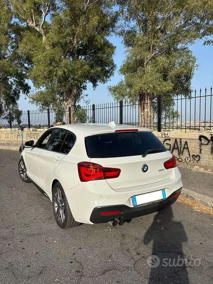 Usata BMW 125 M Sport 224 CV (164 kW) 2016 Bianco Utilitaria