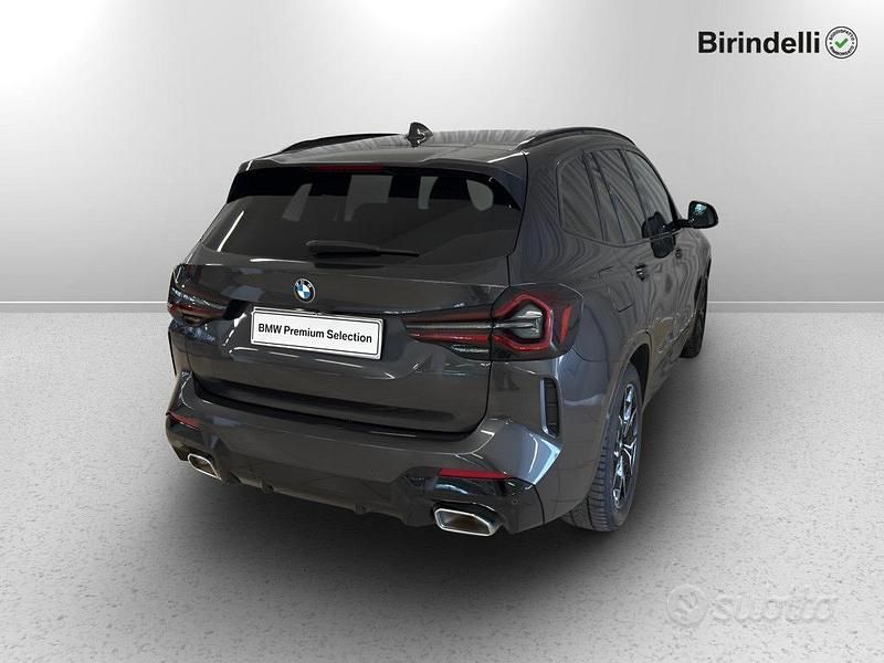 Usata BMW X3 M Sport 190 CV (139 kW) 2022 Grigio SUV
