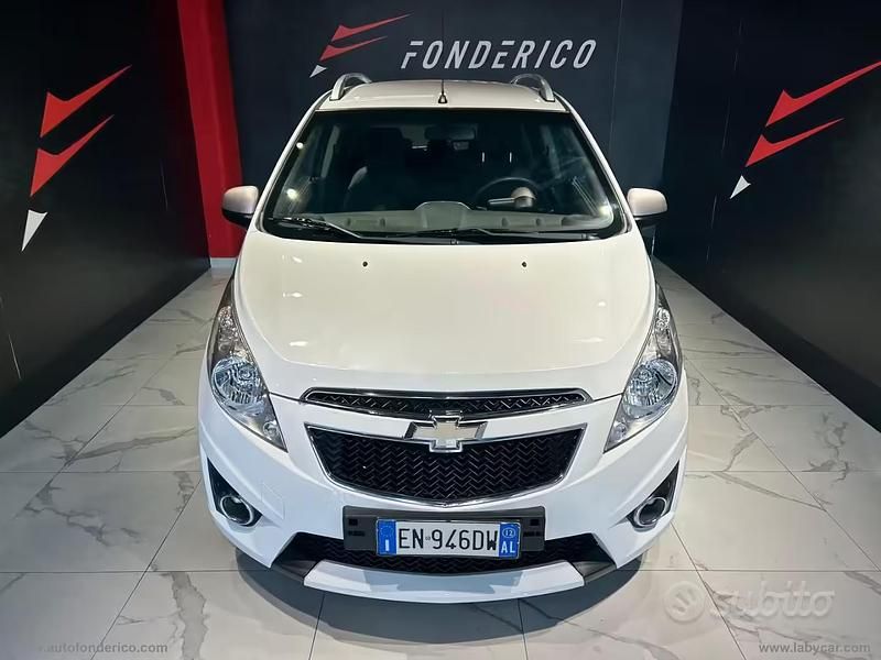 Usata Chevrolet Spark LS 68 CV (50 kW) 2012 Bianco Utilitaria