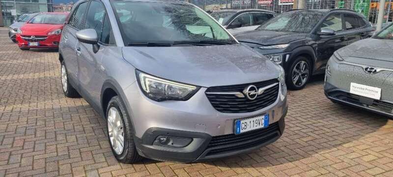 Usata Opel Crossland X 102 CV (75 kW) 2020 Grigio SUV
