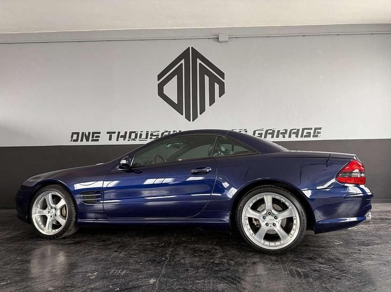 Usata Mercedes SL500 AMG line 306 CV (225 kW) 2003 Midnight blue metallic lack032 Cabrio