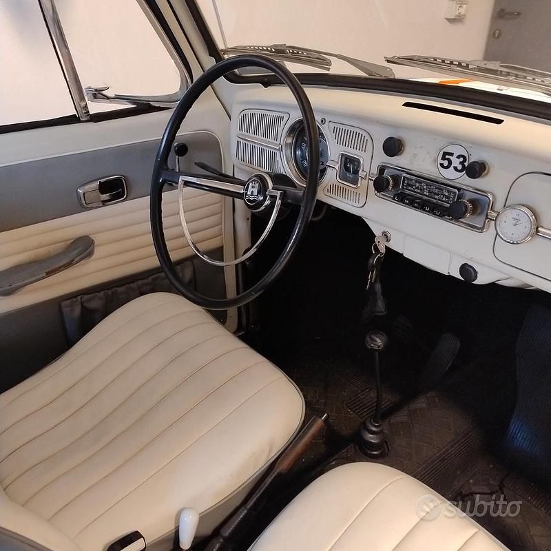 Usata VW Beetle 1960 Bianco Utilitaria