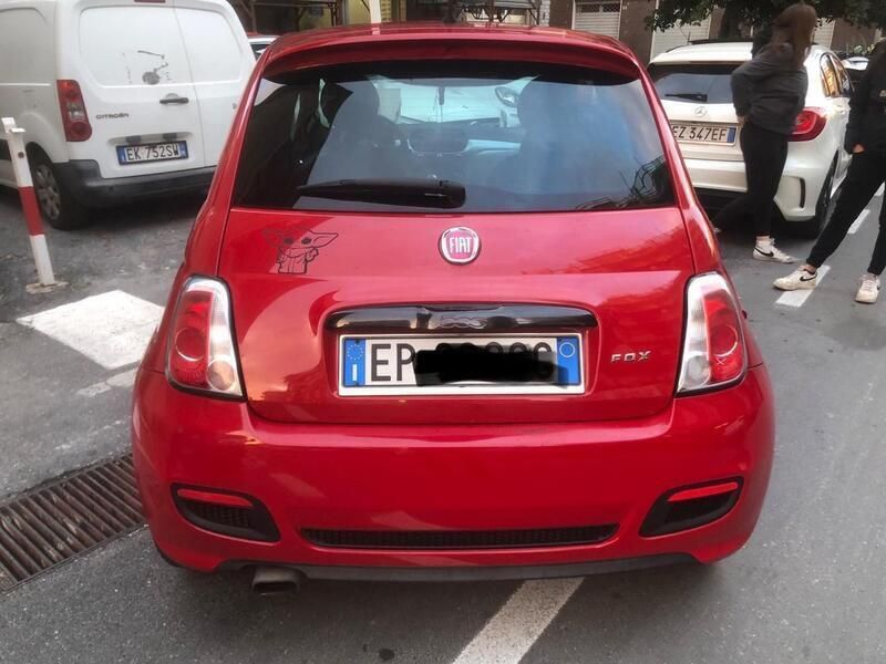 Usata Fiat 500 Sport 69 CV (50 kW) 2013 Rosso Berlina