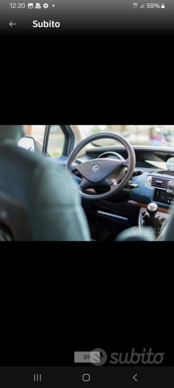 Usata Lancia Phedra 2006 Grigio Monovolume