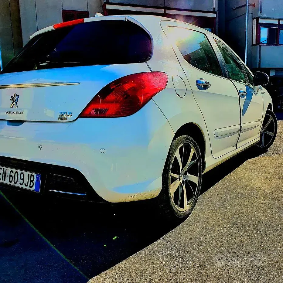 Usata Peugeot 308 Sportium 2012 Bianco Berlina