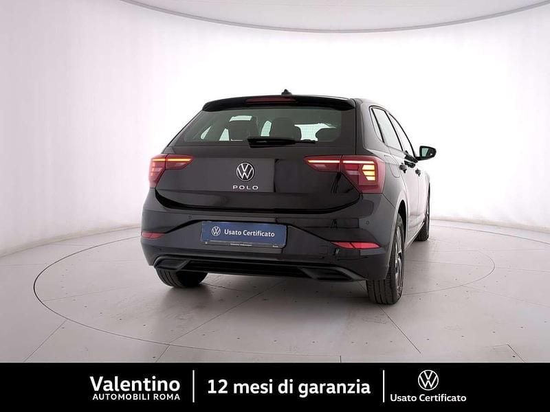Usata VW Polo Life 95 CV (69 kW) 2023 Nero Berlina