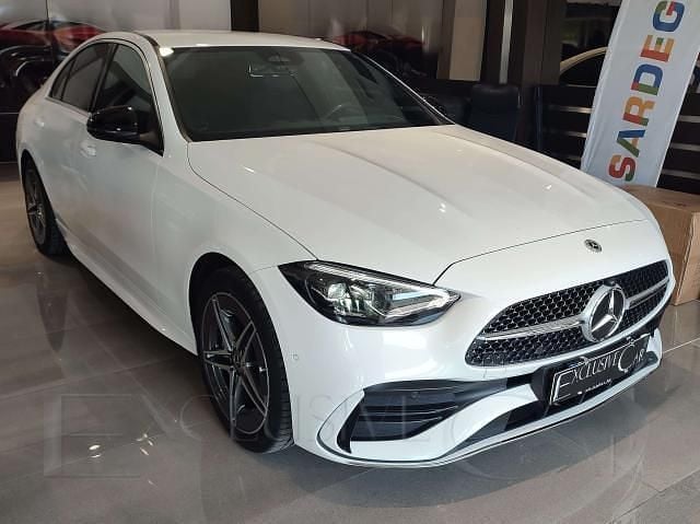 Usata Mercedes C300e Premium 204 CV (150 kW) 2023 Bianco Station wagon