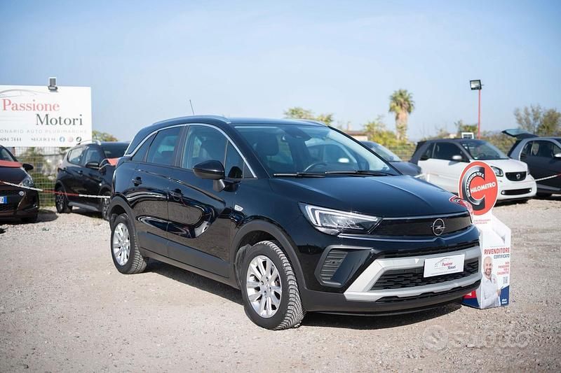Usata Opel Crossland X Elegance 120 CV (88 kW) 2021 Nero SUV