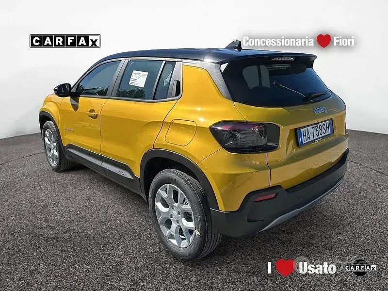 Nuova Jeep Avenger Altitude 101 CV (74 kW) 2025 Giallo SUV