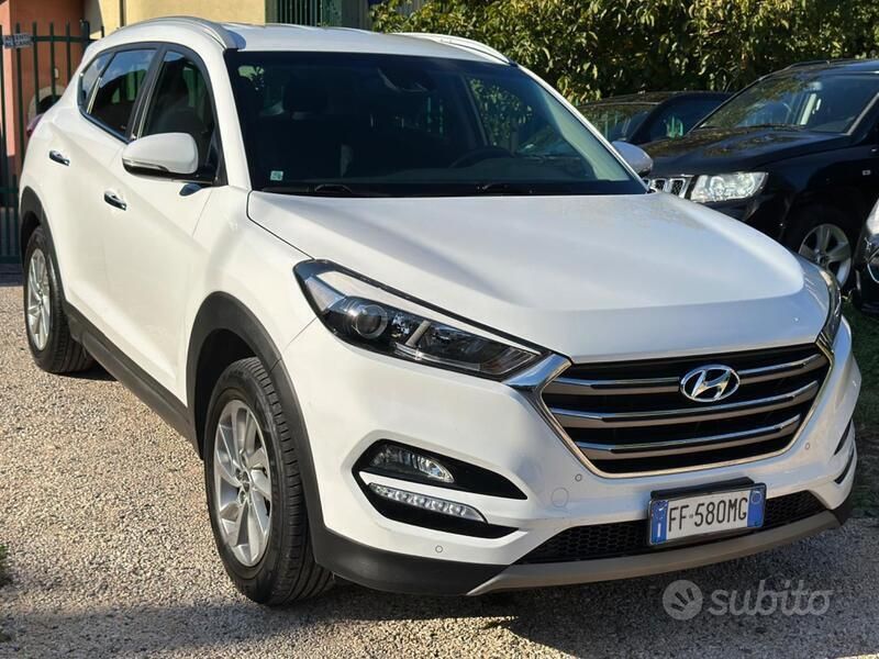 Usata Hyundai Tucson 116 CV (85 kW) 2016 Bianco SUV