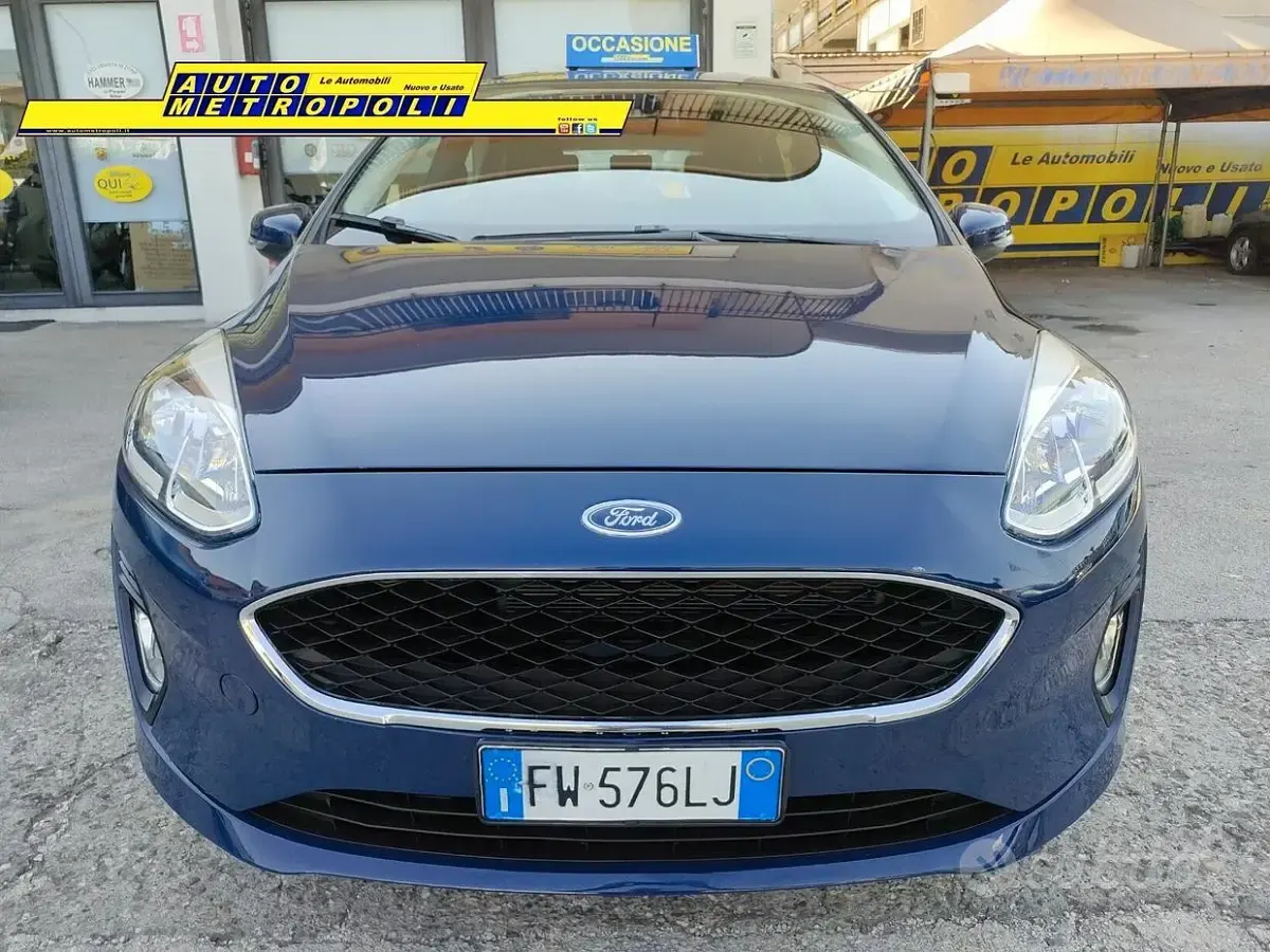 Usata Ford Fiesta Business Edition 86 CV (63 kW) 2019 Bluazzurro Utilitaria