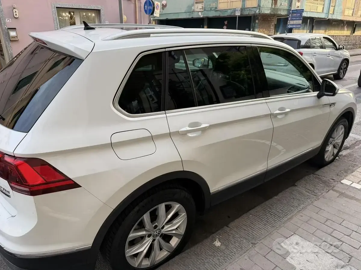 Usata VW Tiguan 150 CV (110 kW) 2016 Bianco SUV