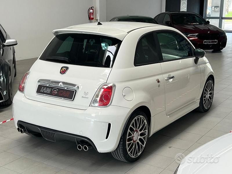 Usata Abarth 595 Turismo 160 CV (117 kW) 2016 Bianco Berlina