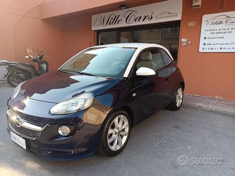Usata Opel Adam 87 CV (63 kW) 2014 Blu Utilitaria