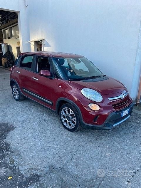 Usata Fiat 500L Trekking 95 CV (69 kW) 2015 Rosso Monovolume