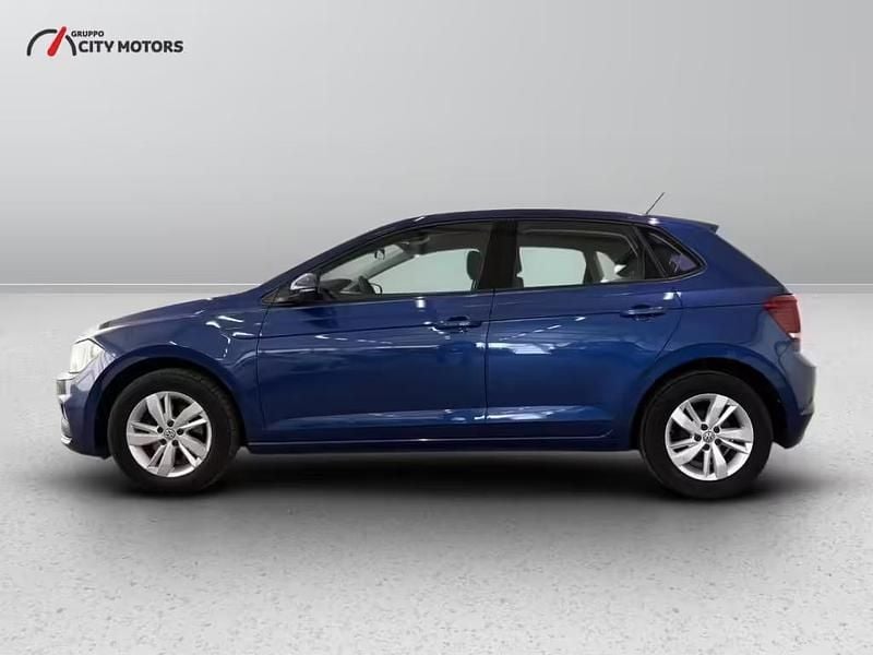 Usata VW Polo Comfortline 95 CV (69 kW) 2018 Blu Utilitaria
