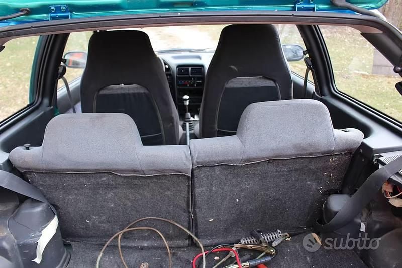 Usata Subaru Justy 1998 Blu Utilitaria