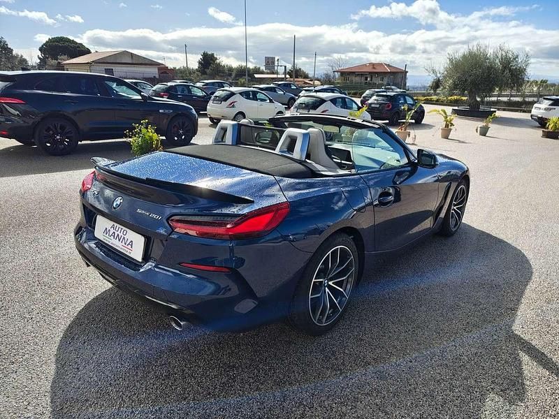 Usata BMW Z4 197 CV (144 kW) 2021 Blu/azzurro Cabrio