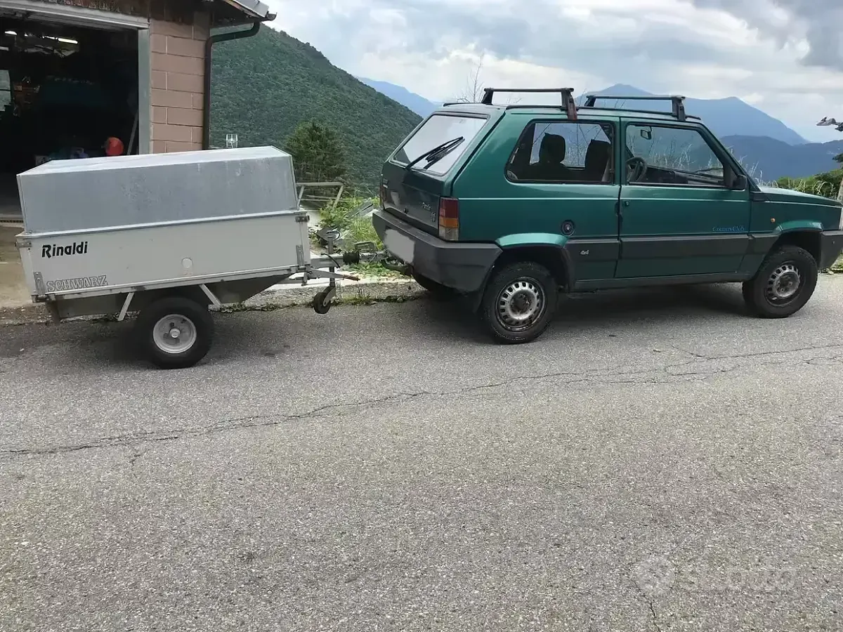 Usata Fiat Panda 4x4 50 CV (36 kW) 1992 Verde Utilitaria
