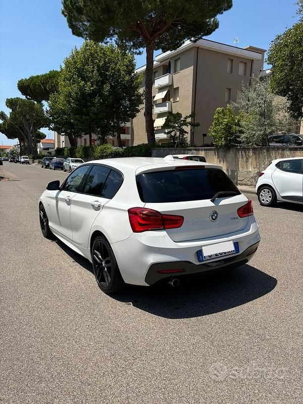 Usata BMW 116 M Sport 116 CV (85 kW) 2017 Bianco Utilitaria