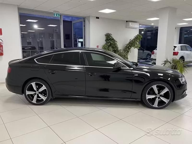 Usata Audi A5 Ambiente 177 CV (130 kW) 2012 Nero Coupé